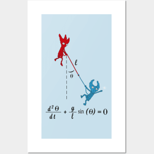 Unravel does physics and math Posters and Art